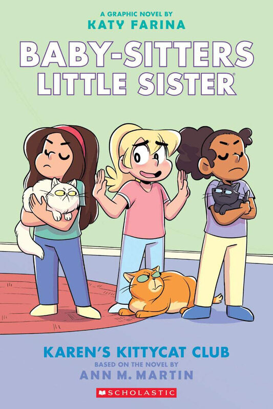 

Karen's Kittycat Club (Baby-Sitters Little Sister Graphic Novel Adapted Edition, Paperback Book, By: Ann M Martin and Katy Farina