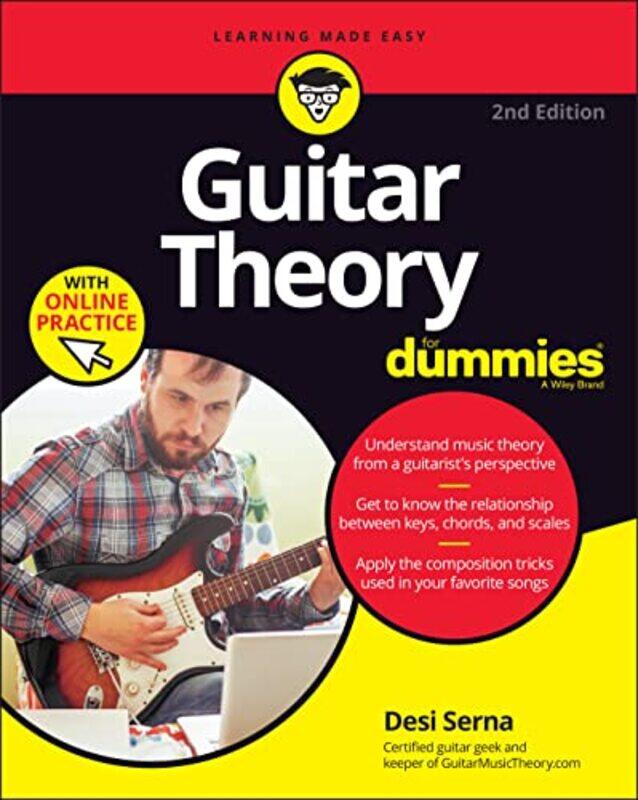 

Guitar Theory For Dummies With Online Pr By E02 - Paperback