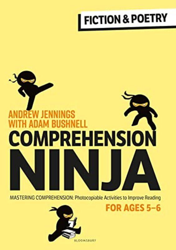 

Comprehension Ninja for Ages 56 Fiction & Poetry by Ken University of the Pacific USA Albala-Paperback