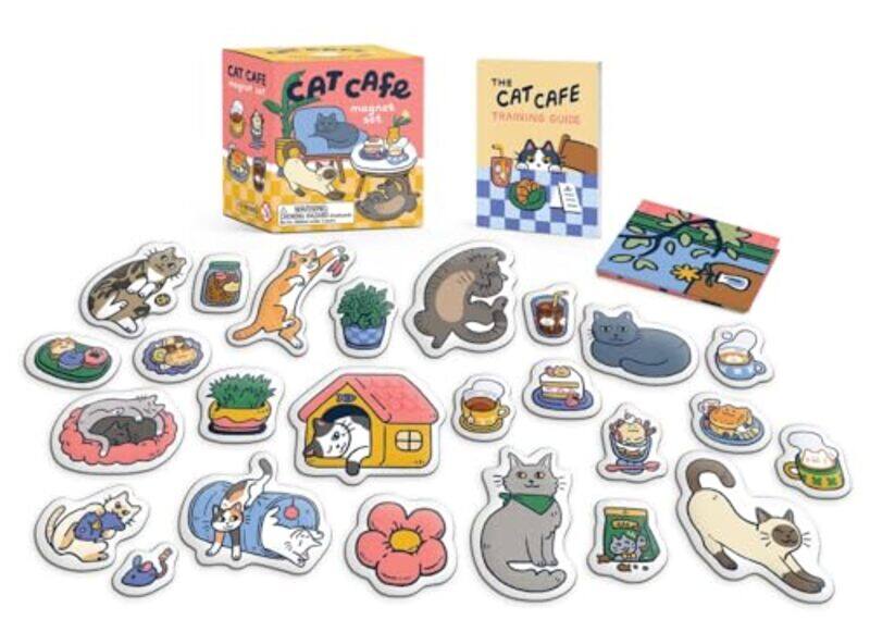 

Cat Cafe Magnet Set By Stuart Alasdair - Paperback