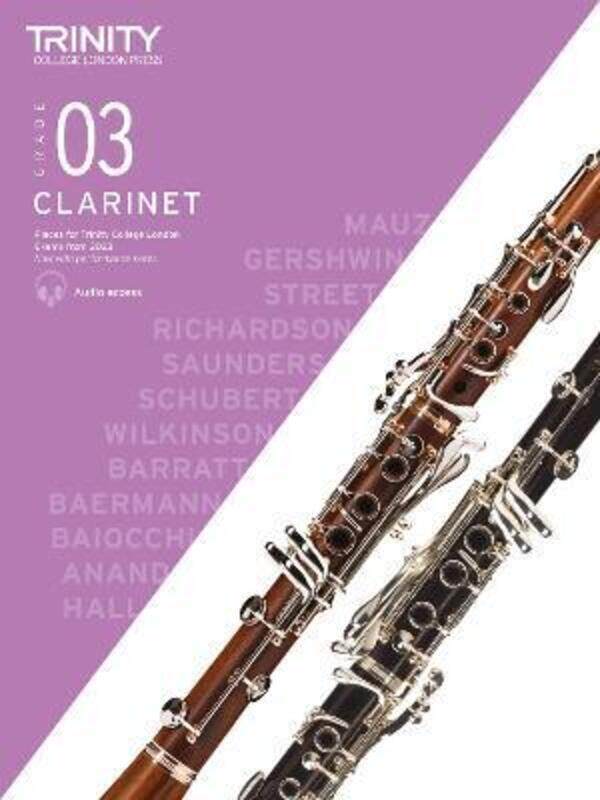 

Trinity College London Clarinet Exam Pieces from 2023: Grade 3,Paperback,ByCollege London, Trinity