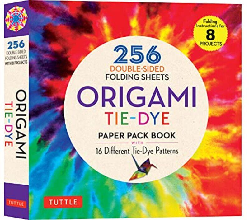 

Origami TieDye Patterns Paper Pack Book by Tuttle Studio-Paperback