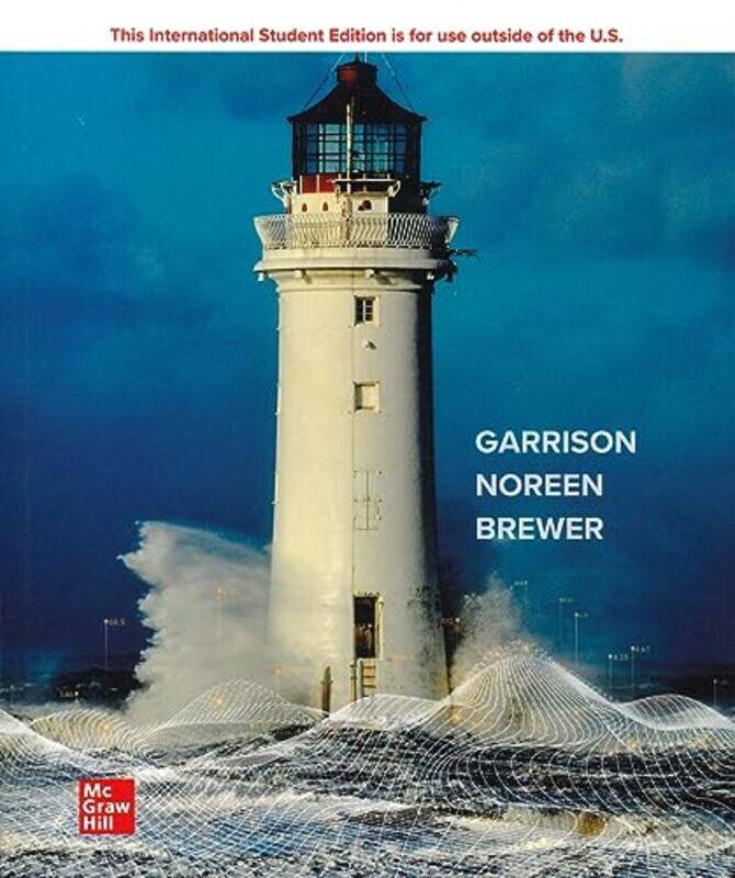 

Managerial Accounting ISE by Ray GarrisonEric NoreenPeter Brewer-Paperback