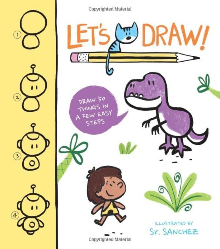 

Lets Draw!: Draw 50 Things in a Few Easy Steps,Paperback by Sanchez, Sr. - Regan, Lisa