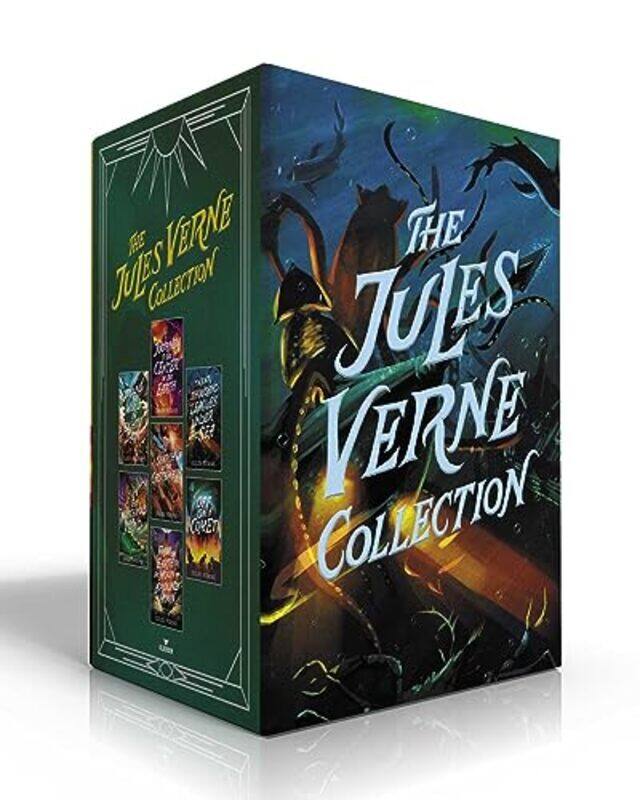 

The Jules Verne Collection Boxed Set Journey To The Center Of The Eartharound The World In Eigh By Verne, Jules -Hardcover