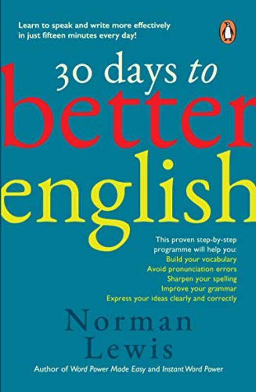 

30 Days To Better English by Norman - Paperback