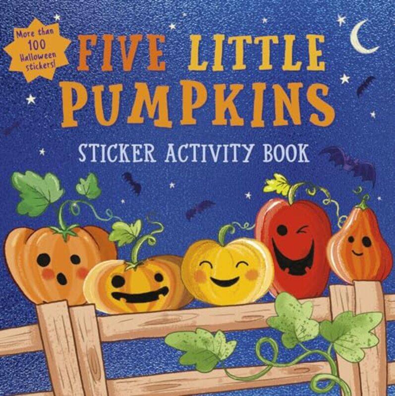 

5 Little Pumpkins Sticker Activity Bk By Craven Villetta - Paperback