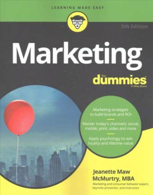 

Marketing For Dummies (For Dummies (Business & Personal Finance)).paperback,By :Jeanette McMurtry