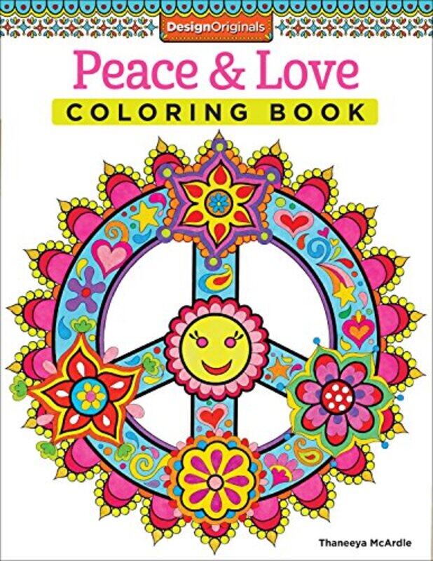 

Peace & Love Coloring Book by Thaneeya McArdle-Paperback