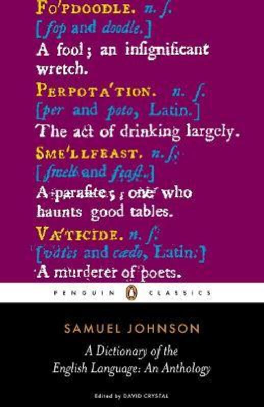 

A Dictionary of the English Language: an Anthology.paperback,By :Johnson, Samuel - Crystal, David