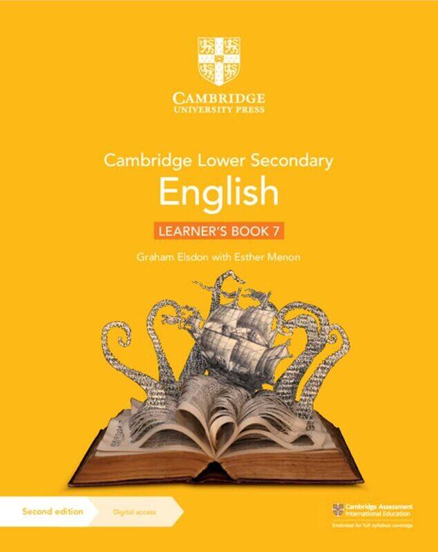 

Cambridge Lower Secondary English Learner's Book 7 with Digital Access (1 Year), Paperback Book, By: Graham Elsdon