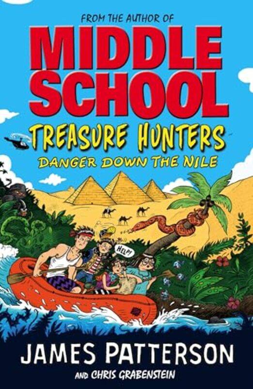 

Treasure Hunters Danger Down the Nile by James Patterson-Paperback