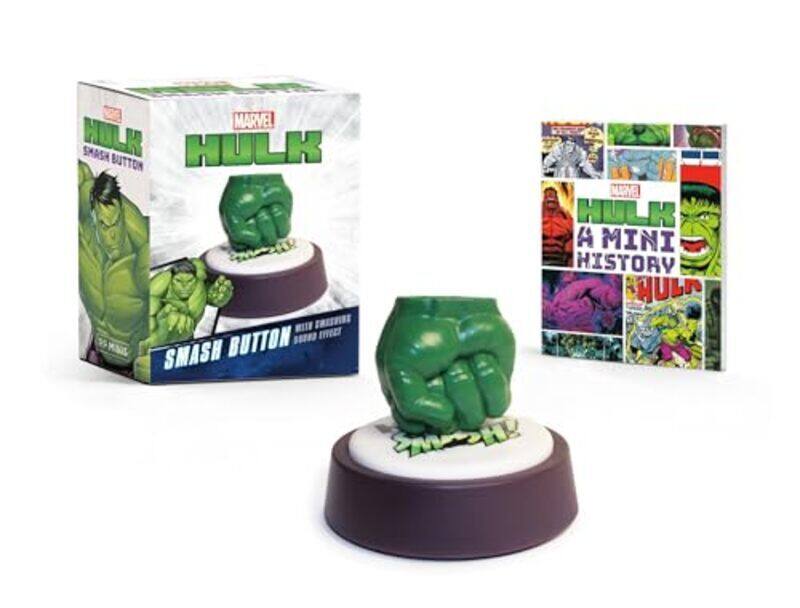 

Marvel Hulk Smash Button With Smashing Sound Effect by Elder, Robert K Paperback