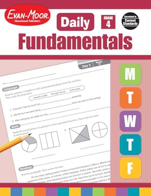 

Daily Fundamentals Grade 4 Teacher Edition by Evan-Moor Corporation - Paperback