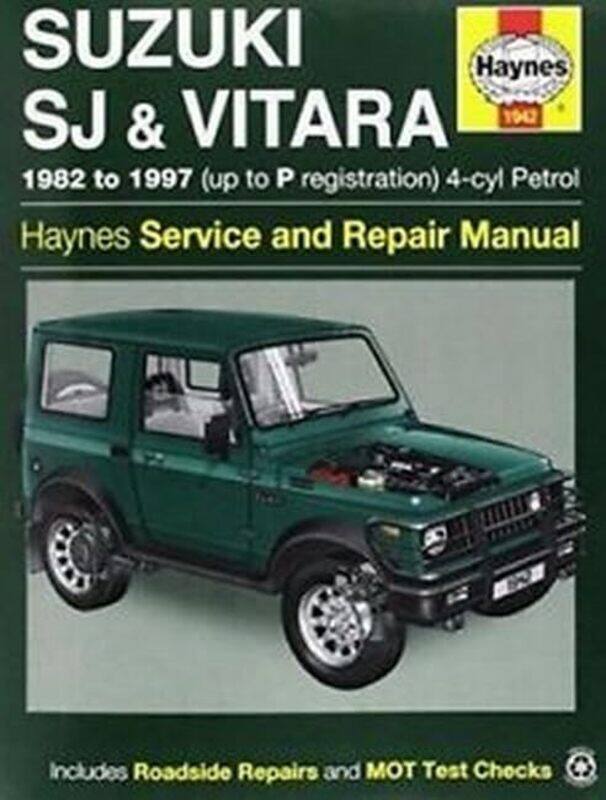 

Suzuki SJ Series Samurai and Vitara 4cyl Petrol 82 97 Haynes Repair Manual by Haynes Publishing-Paperback