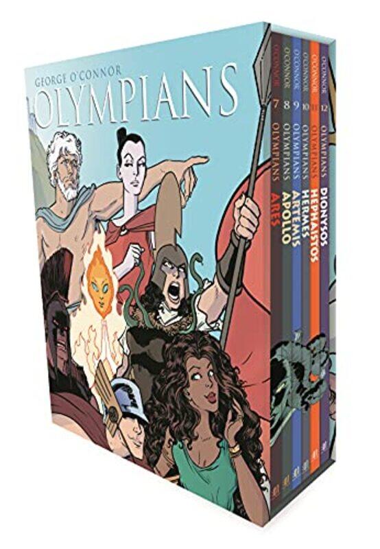 

Olympians Boxed Set Books 7-12: Ares, Apollo, Artemis, Hermes, Hephaistos, And Dionysos By O'Connor, George Paperback