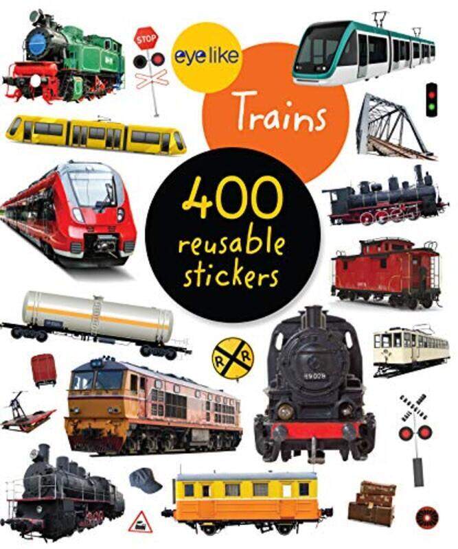 

Eyelike Stickers Trains By Workman Publishing Paperback