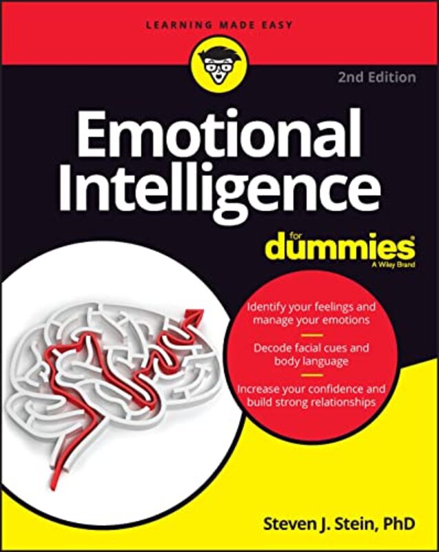 Emotional Intelligence For Dummies by Stein, Steven J. (Multi-Health Systems (MHS)) Paperback