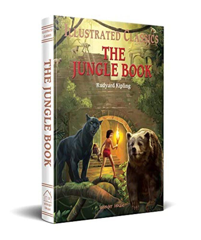 

Illustrated Classics The Jungle Book Abridged Novels With Review Questions Hardback by Wonder House Books Hardcover