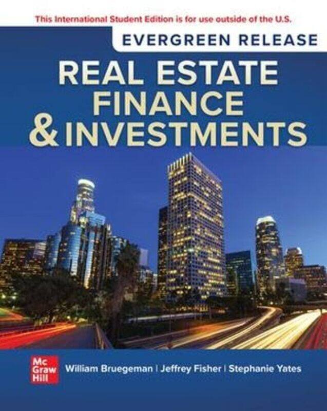 

Real Estate Finance And Investments Ise By Brueggeman, William - Fisher, Jeffrey - Paperback
