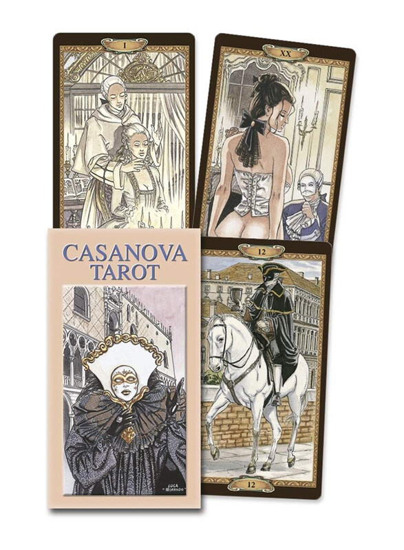 

Casanova Tarot, Mixed Media: Card Deck & Book, By: Lo Scarabeo