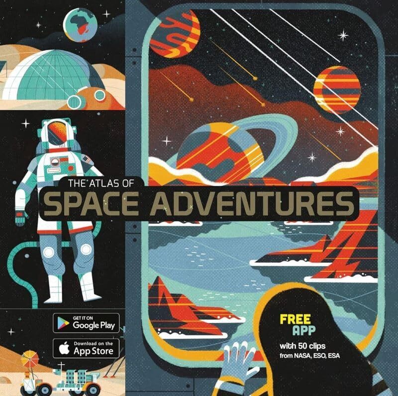 

The Atlas Of Space Adventures By McRae, Anne - Muti, Studio - Maran, Stephen P. Hardcover