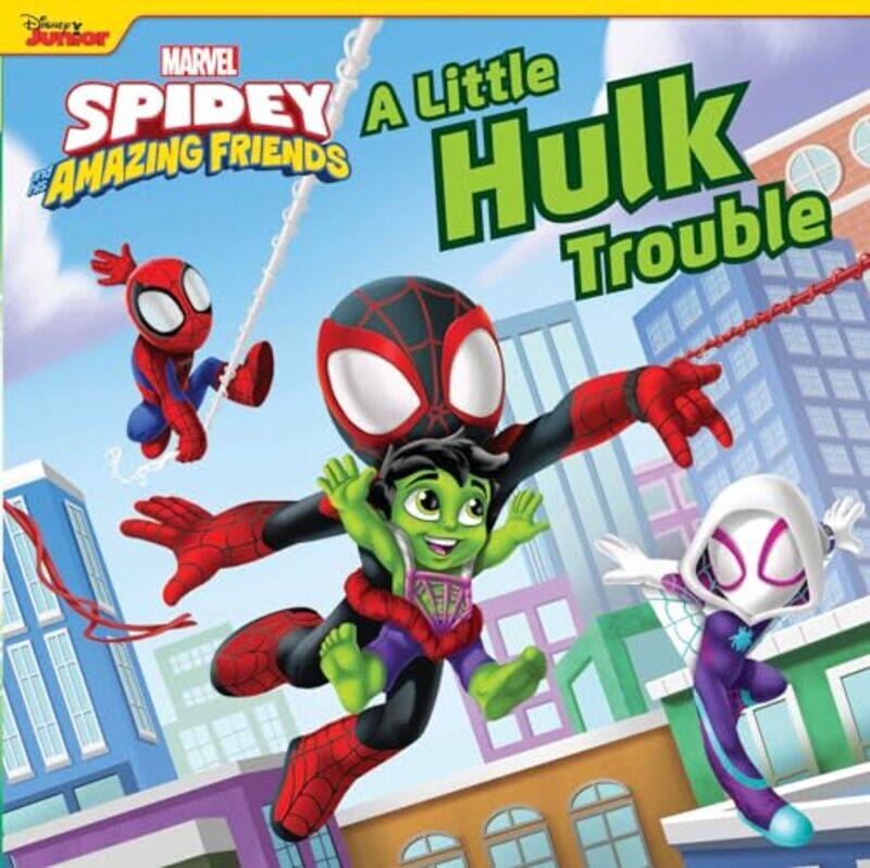 

Spidey And His Amazing Friends Little Hulk By Marvel - Hardcover