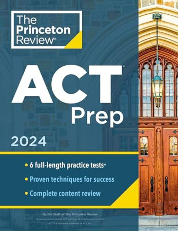 

Princeton Review ACT Prep 2024 by The Princeton Review-Paperback