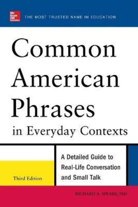 

Common American Phrases in Everyday Contexts.paperback,By :Richard Spears