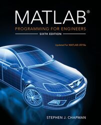 Matlab Programming For Engineers by Chapman, Stephen (BAE Systems Australia) - Chapman, Stephen (British Aerospace, Australia) Paperback