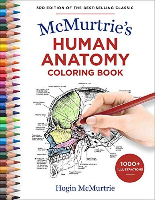 

McMurtries Human Anatomy Coloring Book by Russell Southwood-Paperback