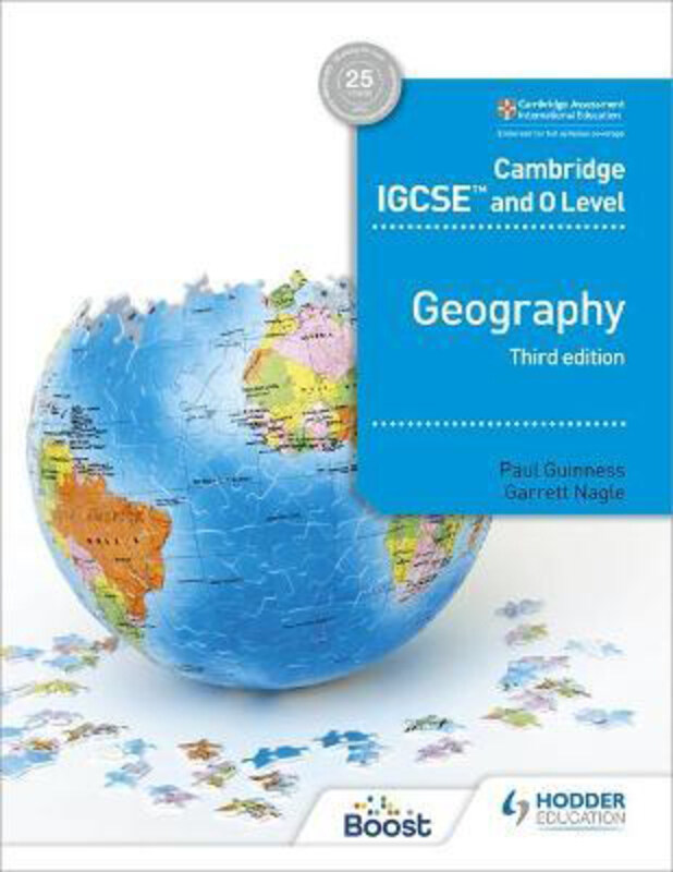 

Cambridge IGCSE and O Level Geography 3rd Edition, Paperback Book, By: Paul Guinness