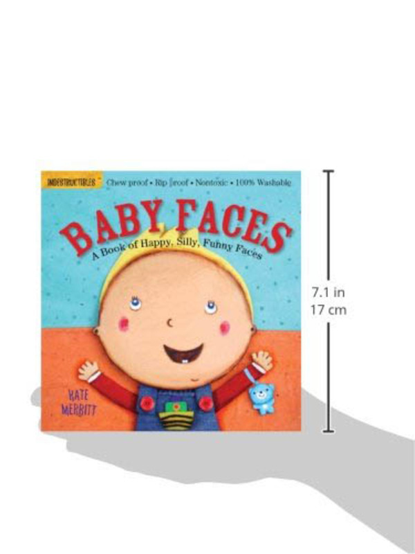 Indestructibles: Baby Faces, Paperback Book, By: Kate Merritt