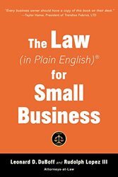 Law (in Plain English) for Small Business (Sixth Edition),Paperback by Leonard D. DuBoff