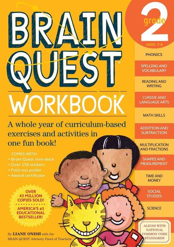 

Brain Quest Workbook: Grade 2 (Brain Quest), Paperback Book, By: Liane Onish