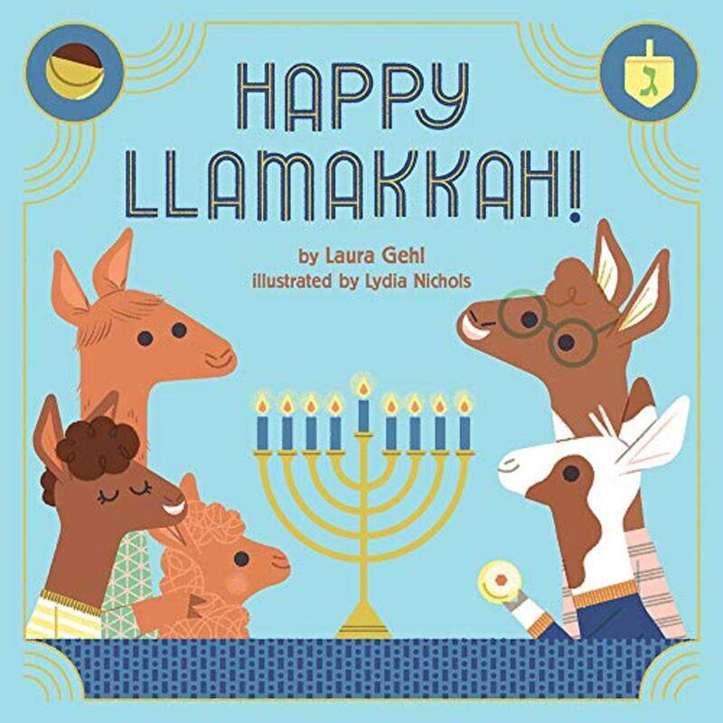 

Happy Llamakkah by Laura GehlLydia Nichols-Hardcover