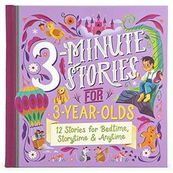 3Minute Stories For 3Yearolds By Cottage Door Press - Nestling, Rose - Melrose, Katie - Alderson, Lisa - Assanelli, Victoria - Bendal - Hardcover