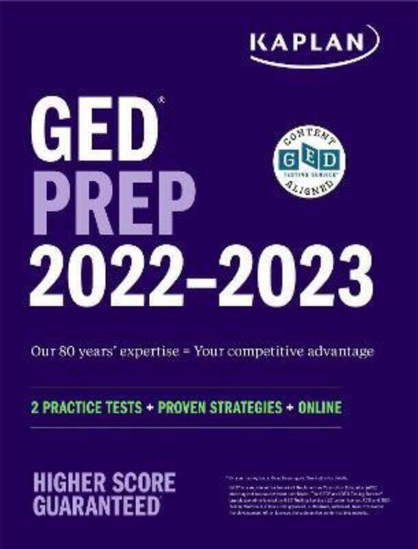 

GED Test Prep 2022-2023: 2 Practice Tests + Proven Strategies + Online.paperback,By :Van Slyke, Caren