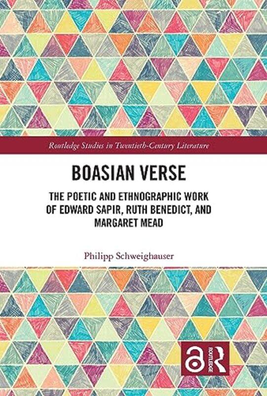 

Boasian Verse by Philipp Schweighauser-Hardcover