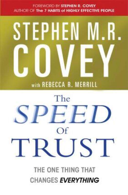 

The Speed of Trust.paperback,By :Stephen M R Covey