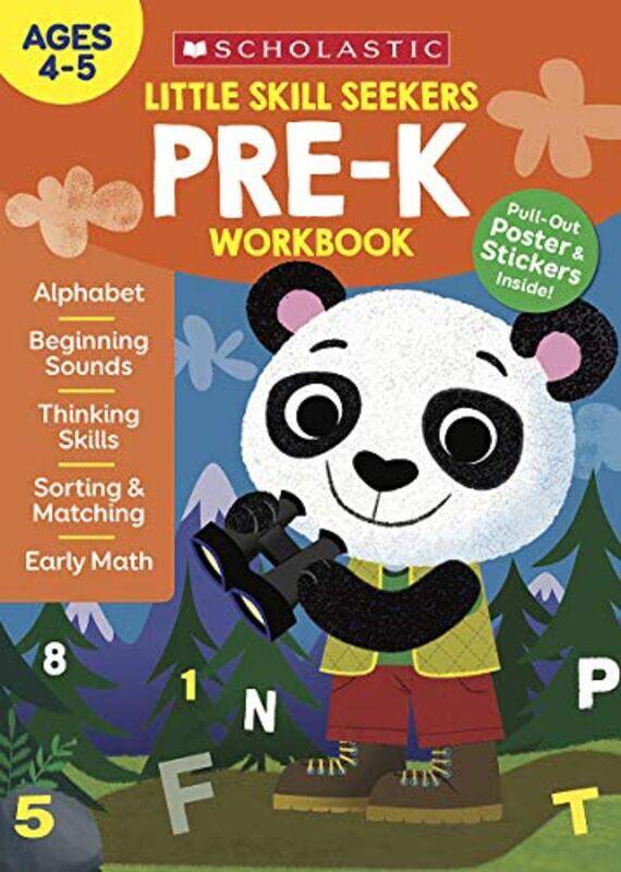 

Little Skill Seekers: Pre-K Workbook,Paperback,by:Scholastic