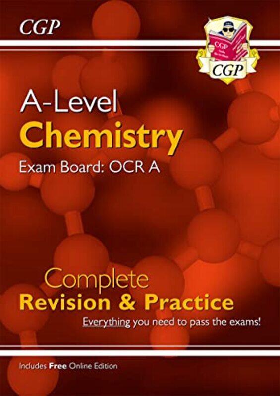 

A-Level Chemistry: Ocr A Year 1 & 2 Complete Revision & Practice With Online Edition By Cgp Books - Cgp Books Paperback