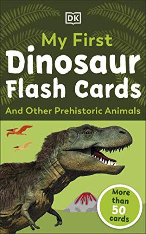

My First Dinosaur Flash Cards By Dk Paperback