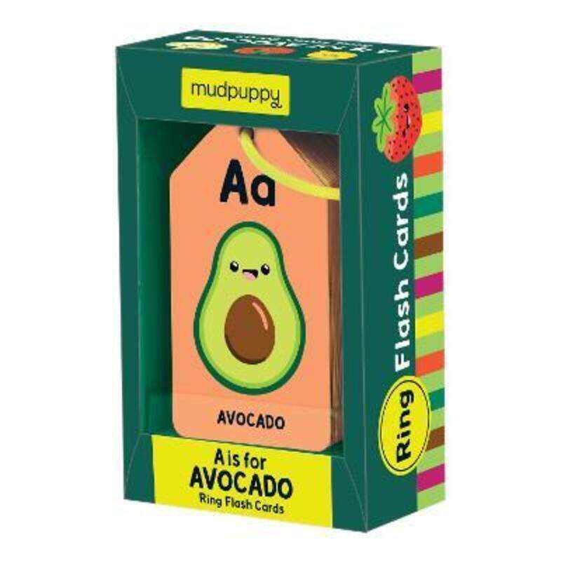 

A is for Avocado Ring Flash Cards