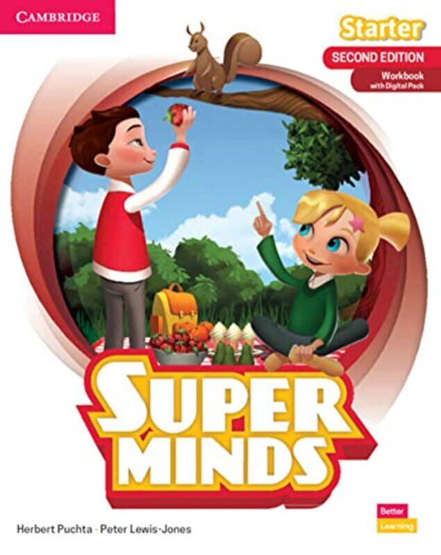 

Super Minds Starter Workbook With Digital Pack British English by Puchta, Herbert - Lewis-Jones, Peter - Gerngross, Gunter - Paperback