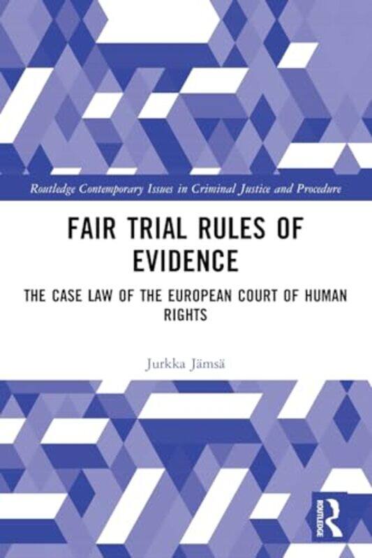 

Fair Trial Rules of Evidence by British Mountaineering Council-Paperback