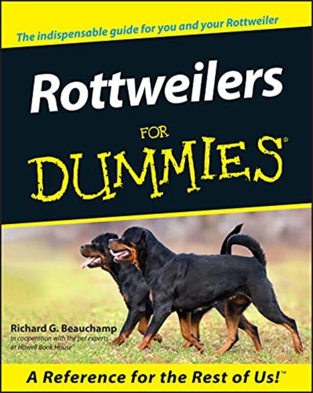 

Rottweilers For Dummies by Daniel M Davis-Paperback
