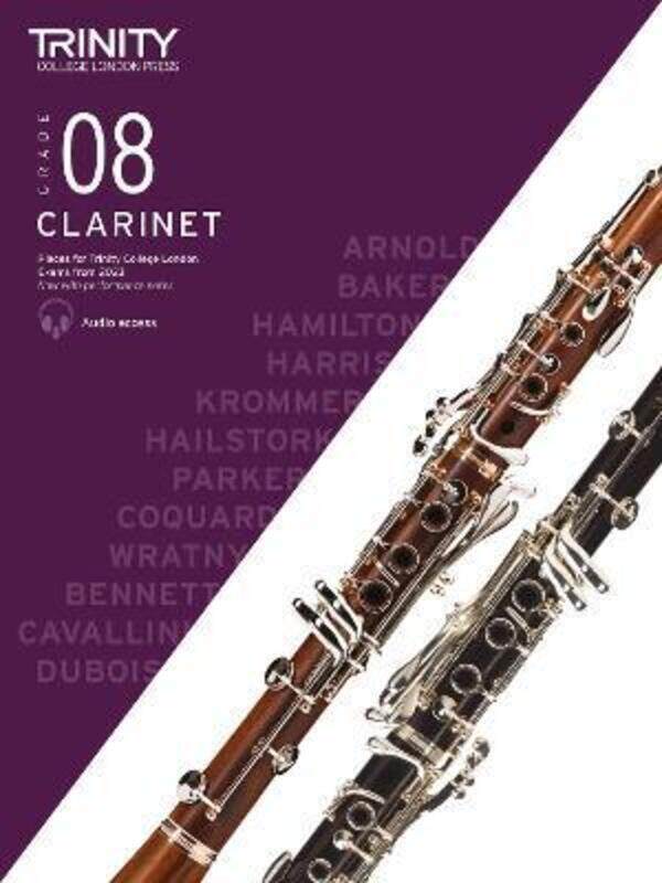 

Trinity College London Clarinet Exam Pieces from 2023: Grade 8,Paperback,ByCollege London, Trinity