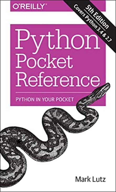 

Python Pocket Reference , Paperback by Lutz, Mark