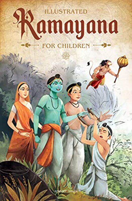 

Illustrated Ramayana For Children Black And White by Shubha Vilas Paperback